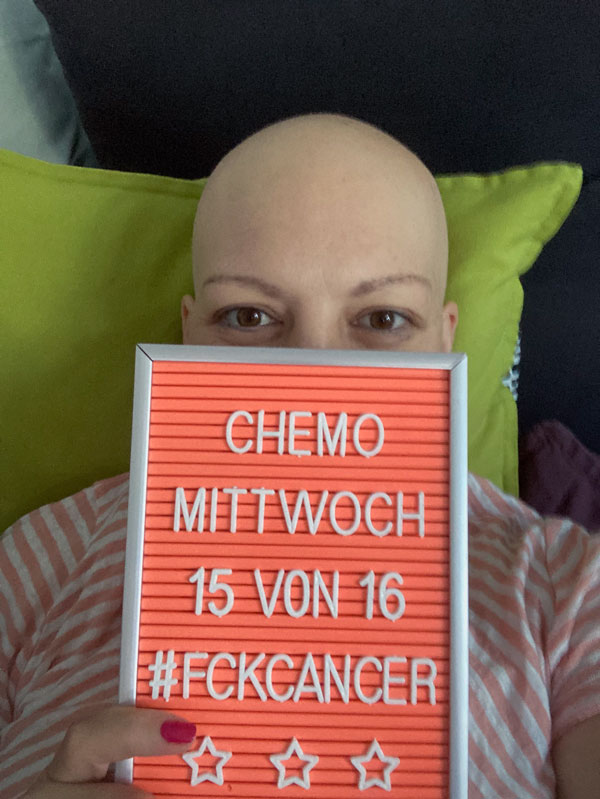 Vorletzte Chemo geschafft