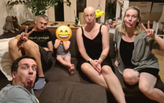 Lustiger Abend mit Freunden
