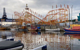 Rostock City Hafen Mobiler Freizeitpark