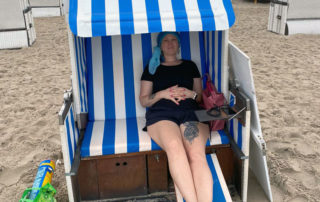 Unser Strandkorb