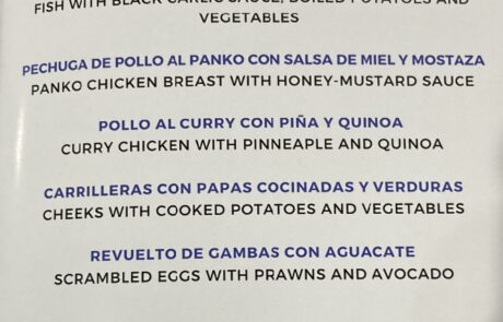 Wochenmenü - Hauptgang