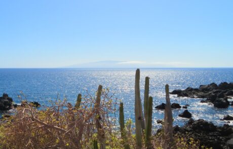 Blick auf La Palma oder Gran Canaria