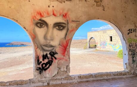 Grafitti mit Ausblick