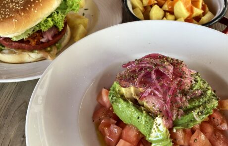 Vegane Köstlichkeiten in der "Bar Fariña"