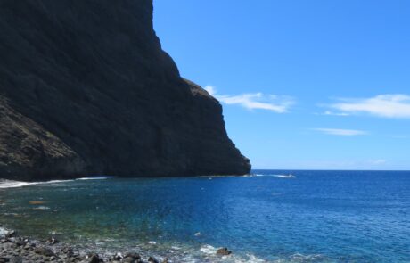 Am Strand angekommen